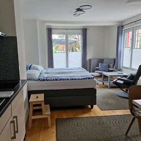 公寓 1 Raum Fuer Eisenbahnfreunde 韦尼格罗德